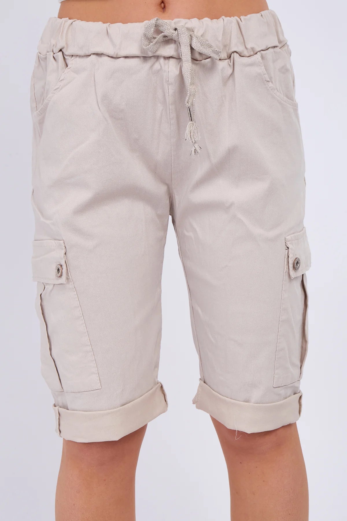 Italian Cargo Magic shorts for women