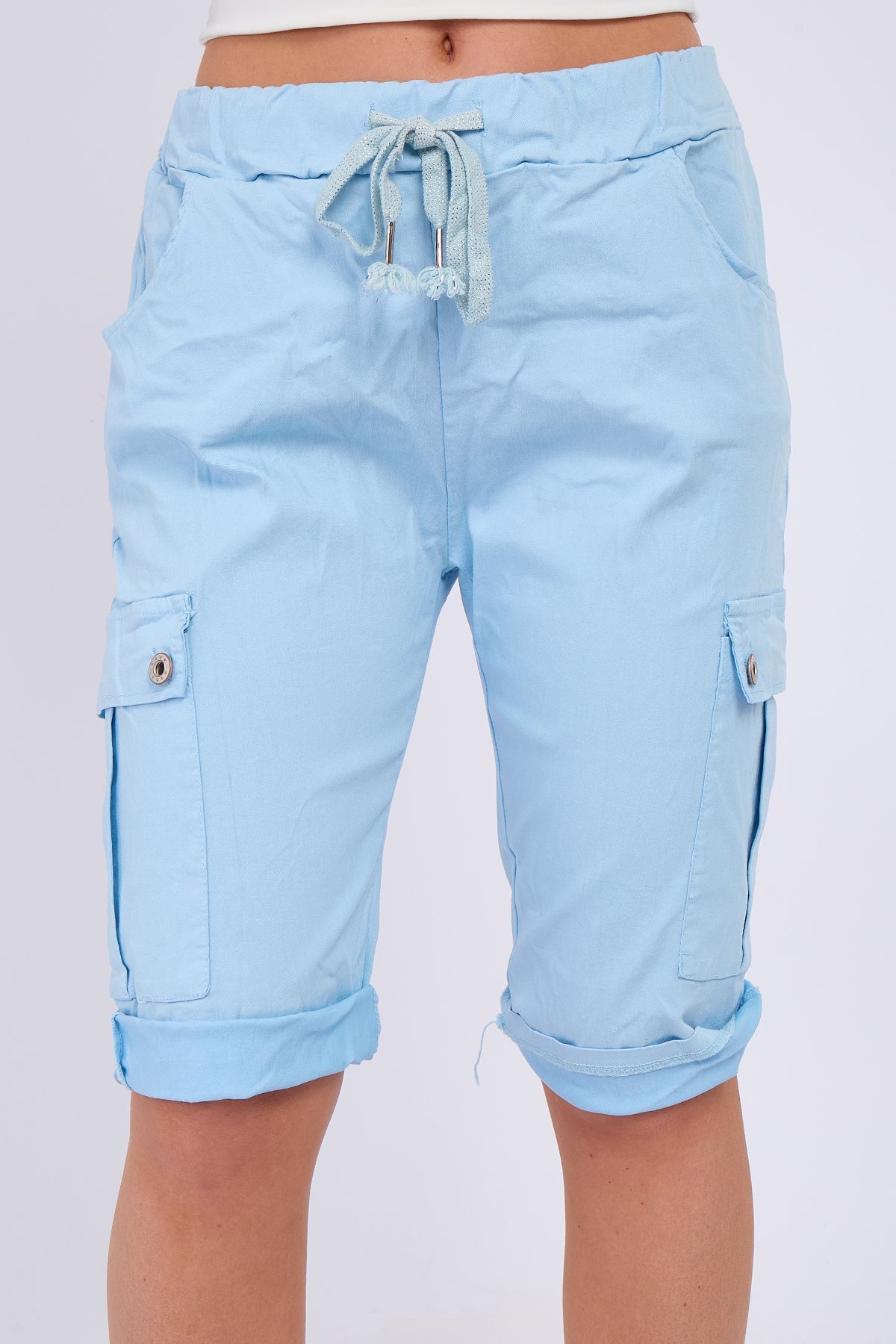 Italian Cargo Magic shorts for women