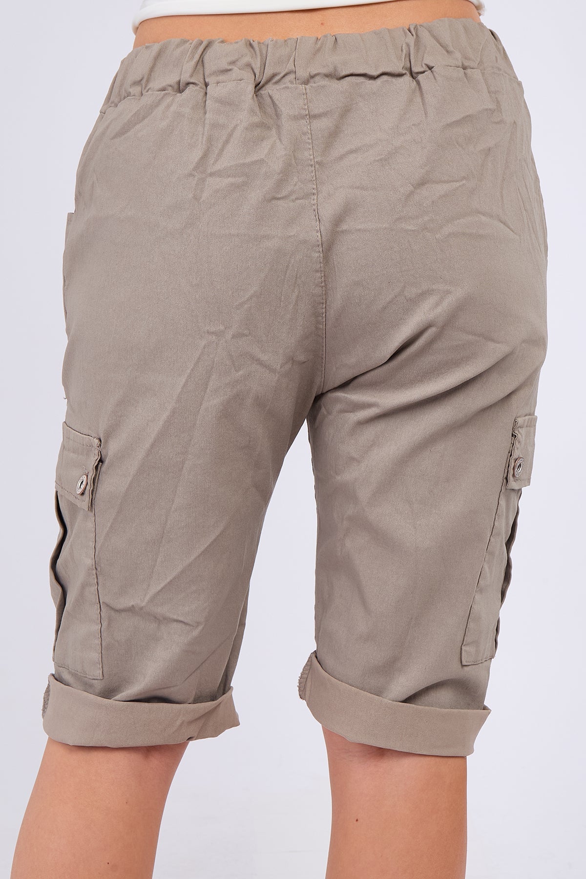 Italian Cargo Magic shorts for women