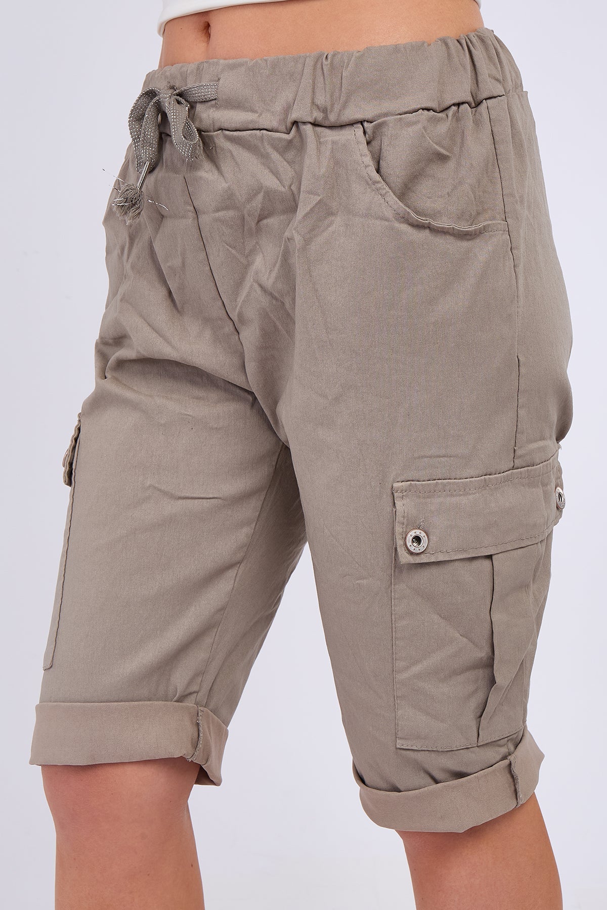 Italian Cargo Magic shorts for women