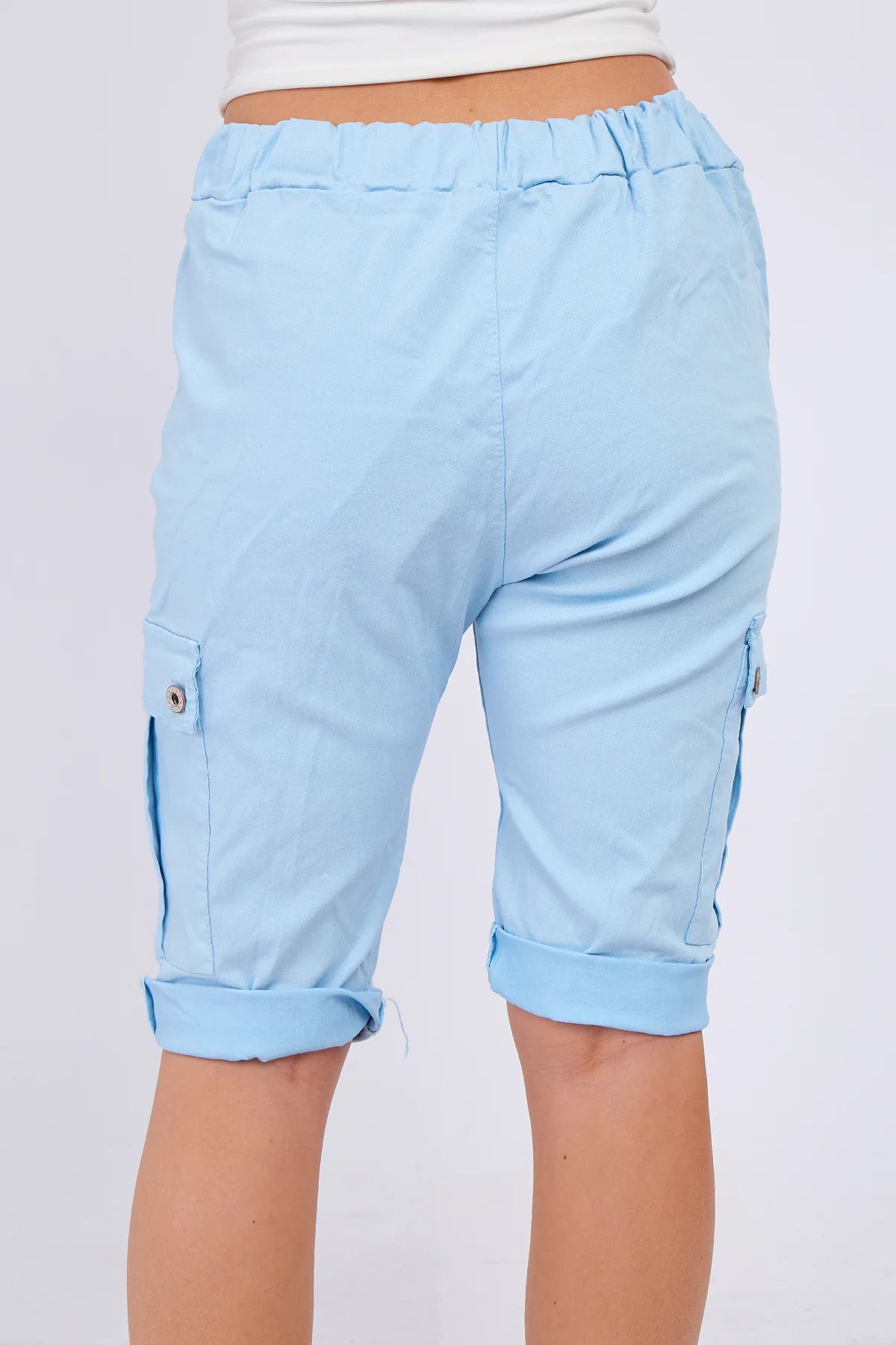 Italian Cargo Magic shorts for women