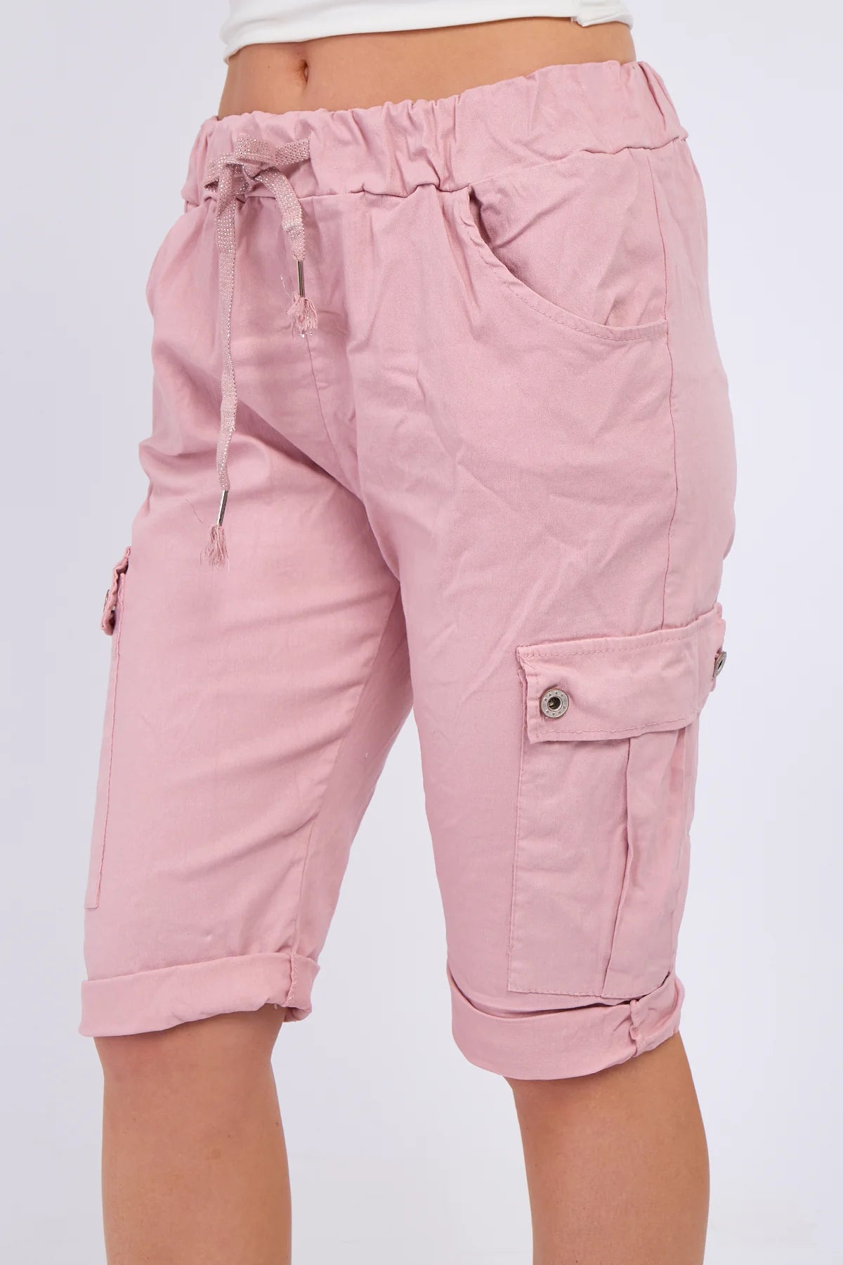 Italian Cargo Magic shorts for women