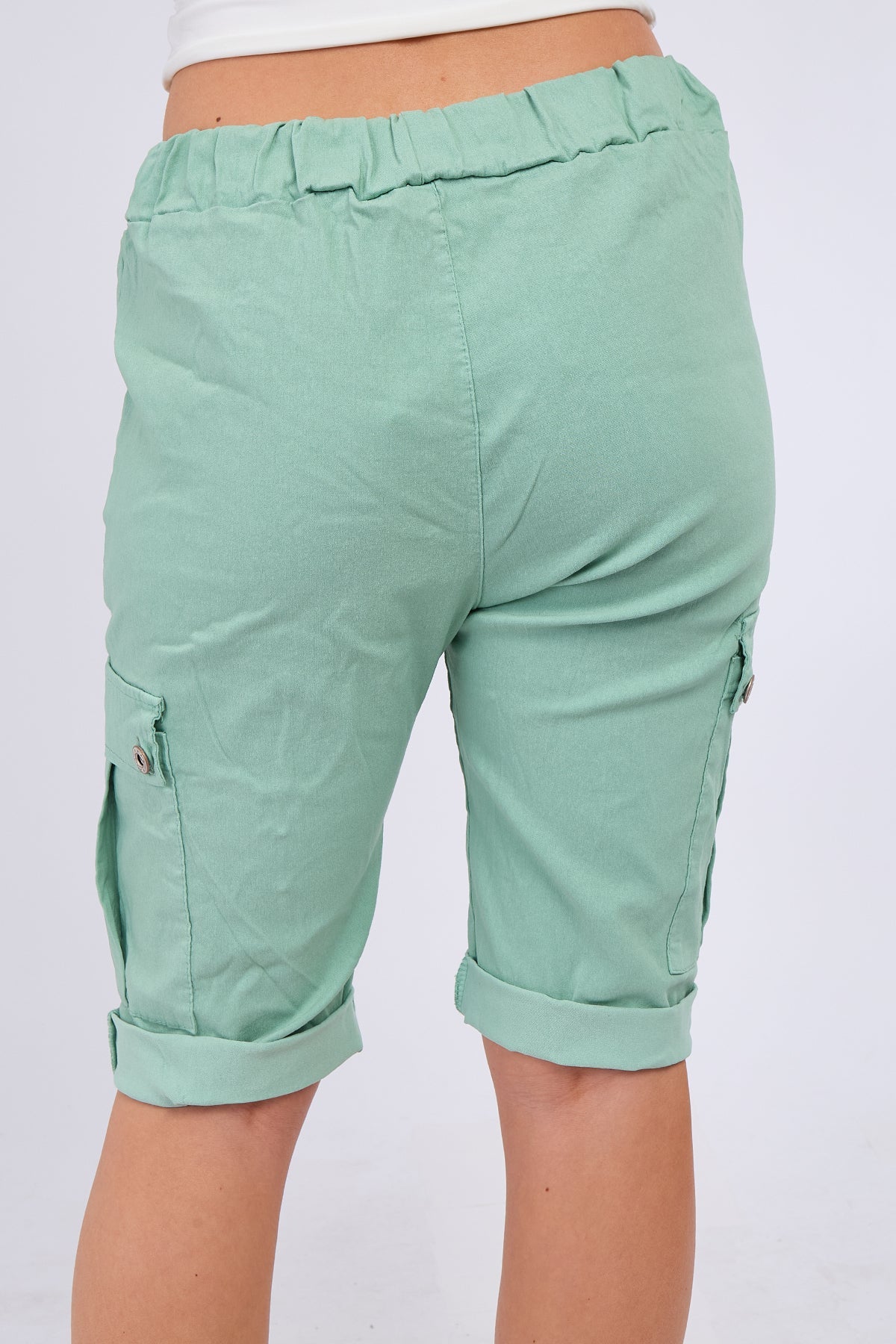 Italian Cargo Magic shorts for women