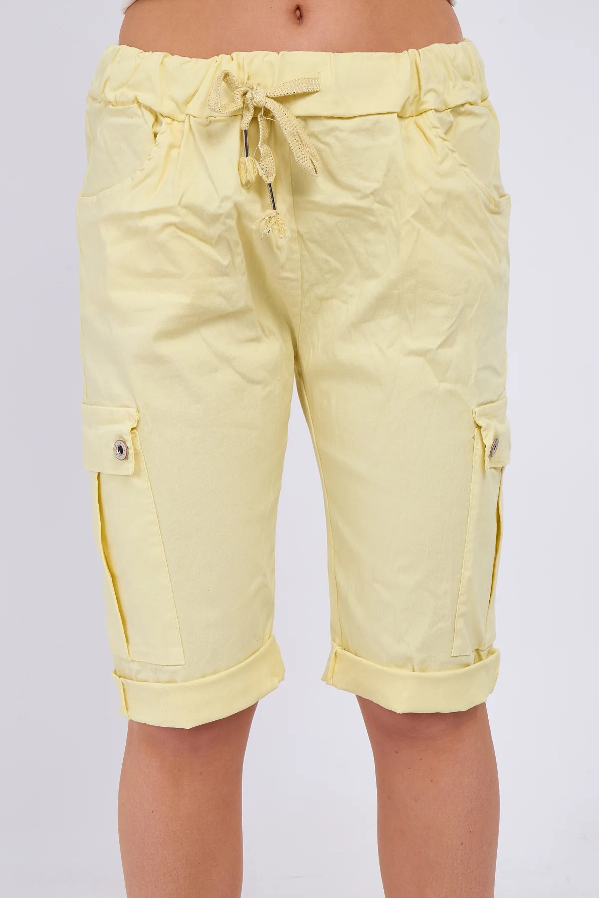 Italian Cargo Magic shorts for women