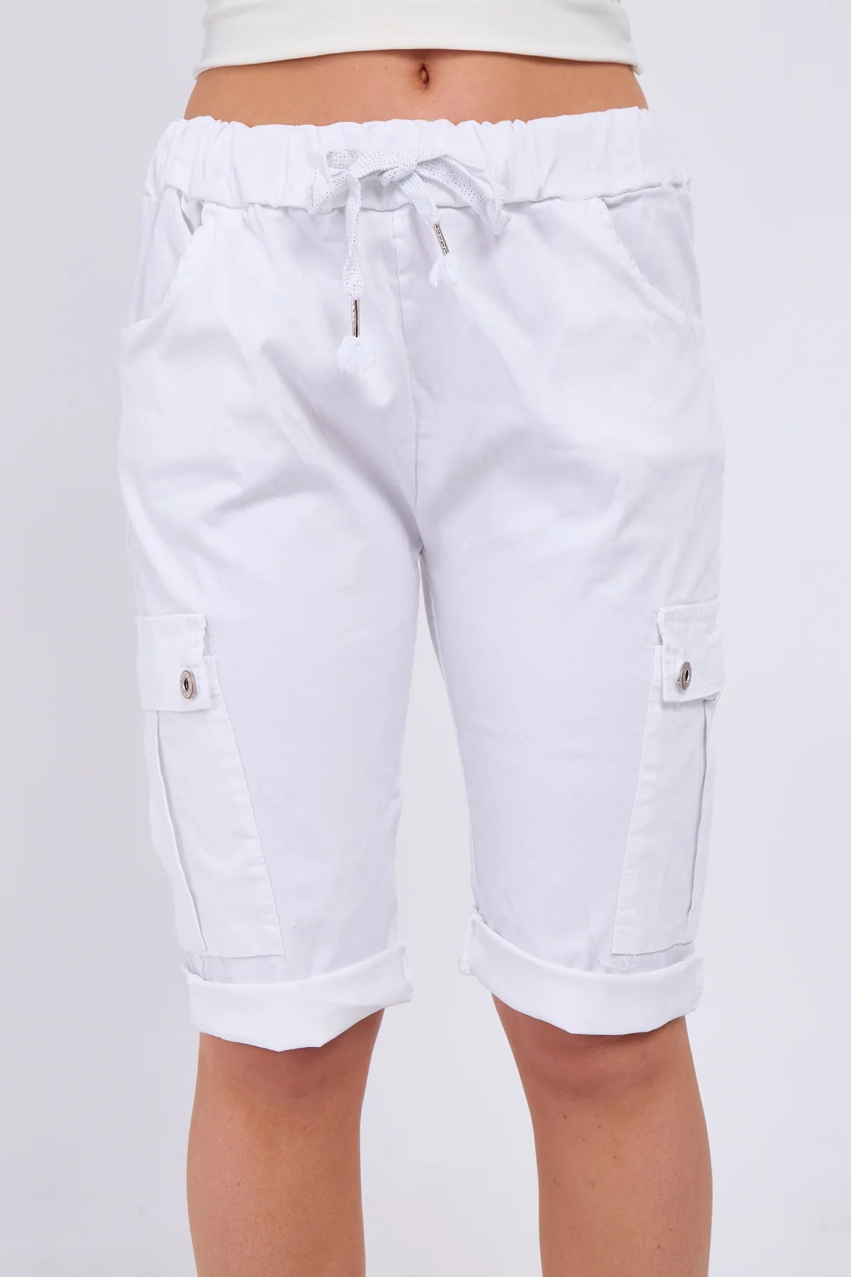Italian Cargo Magic shorts for women