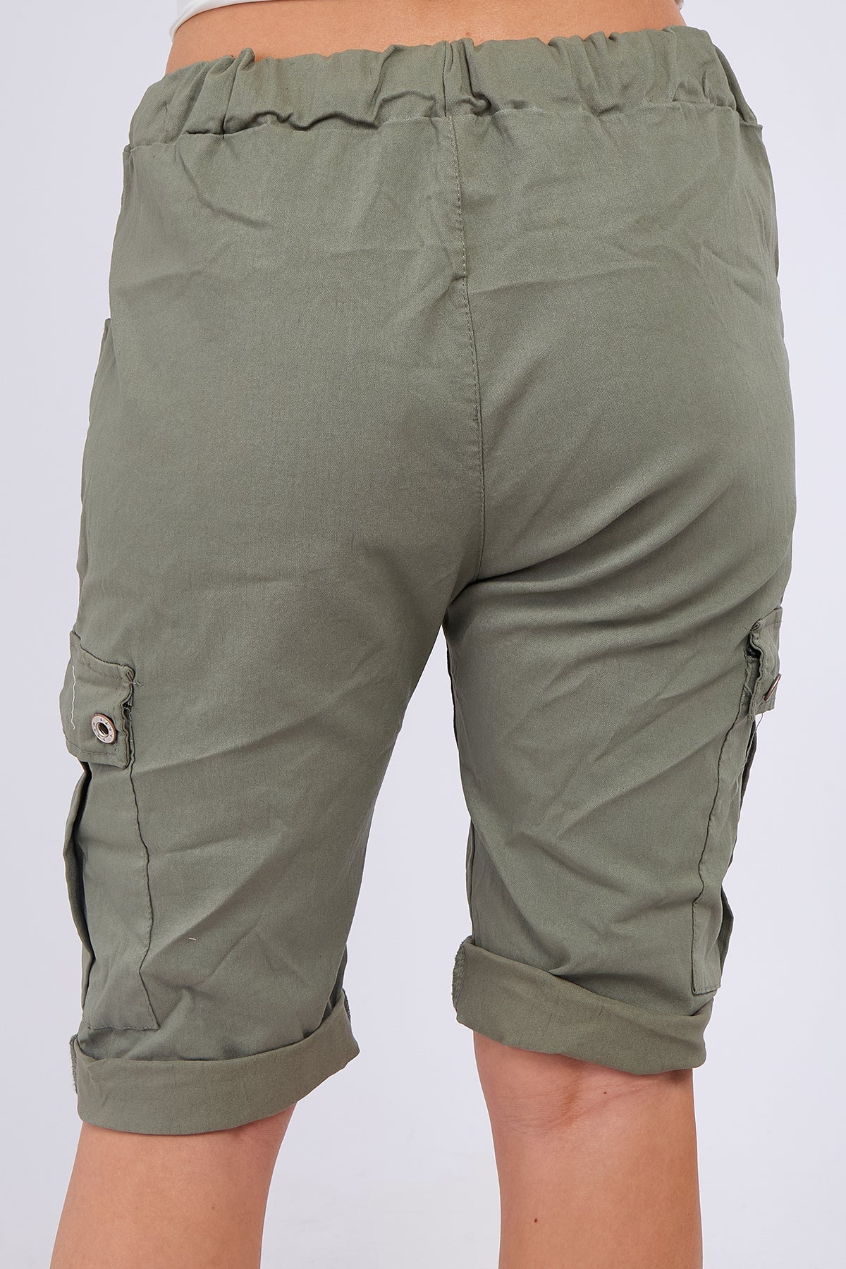 Italian Cargo Magic shorts for women