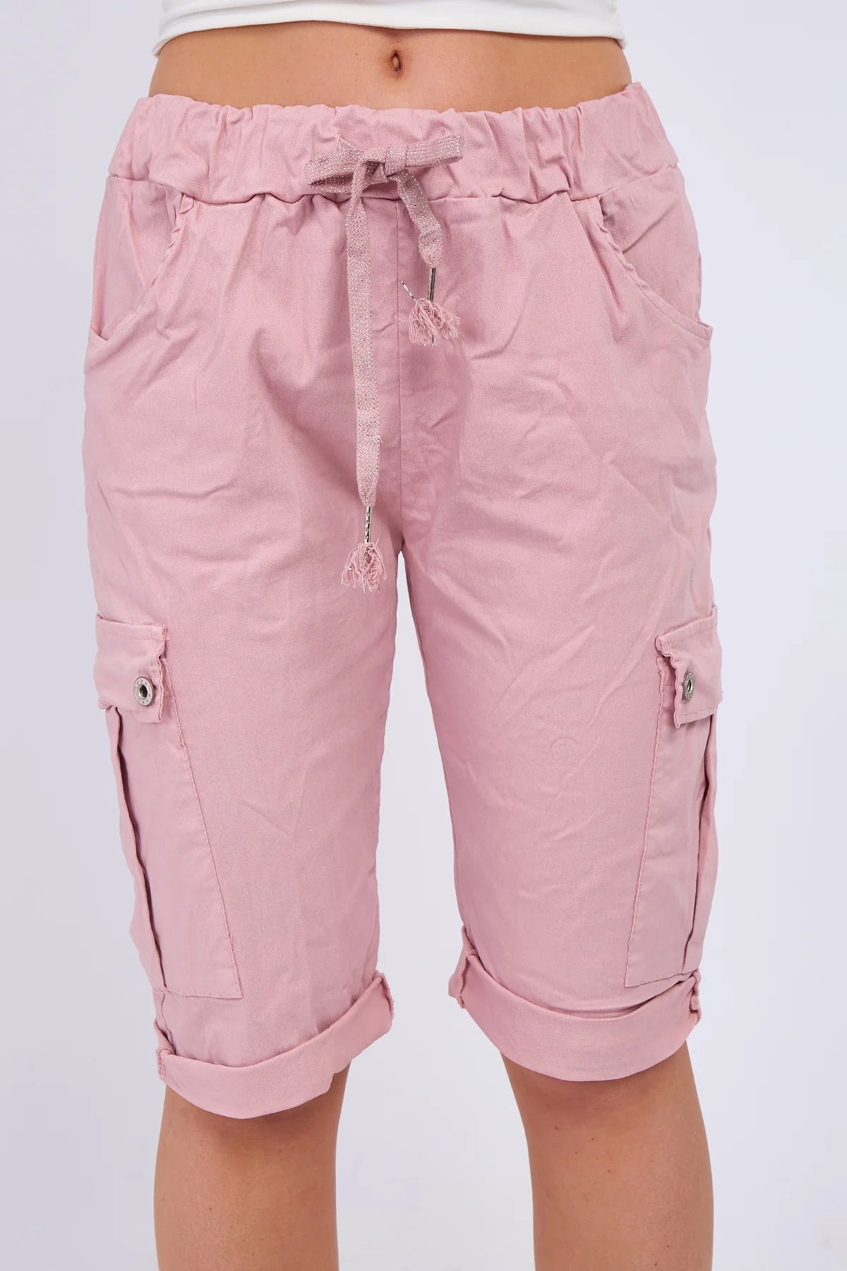 Italian Cargo Magic shorts for women