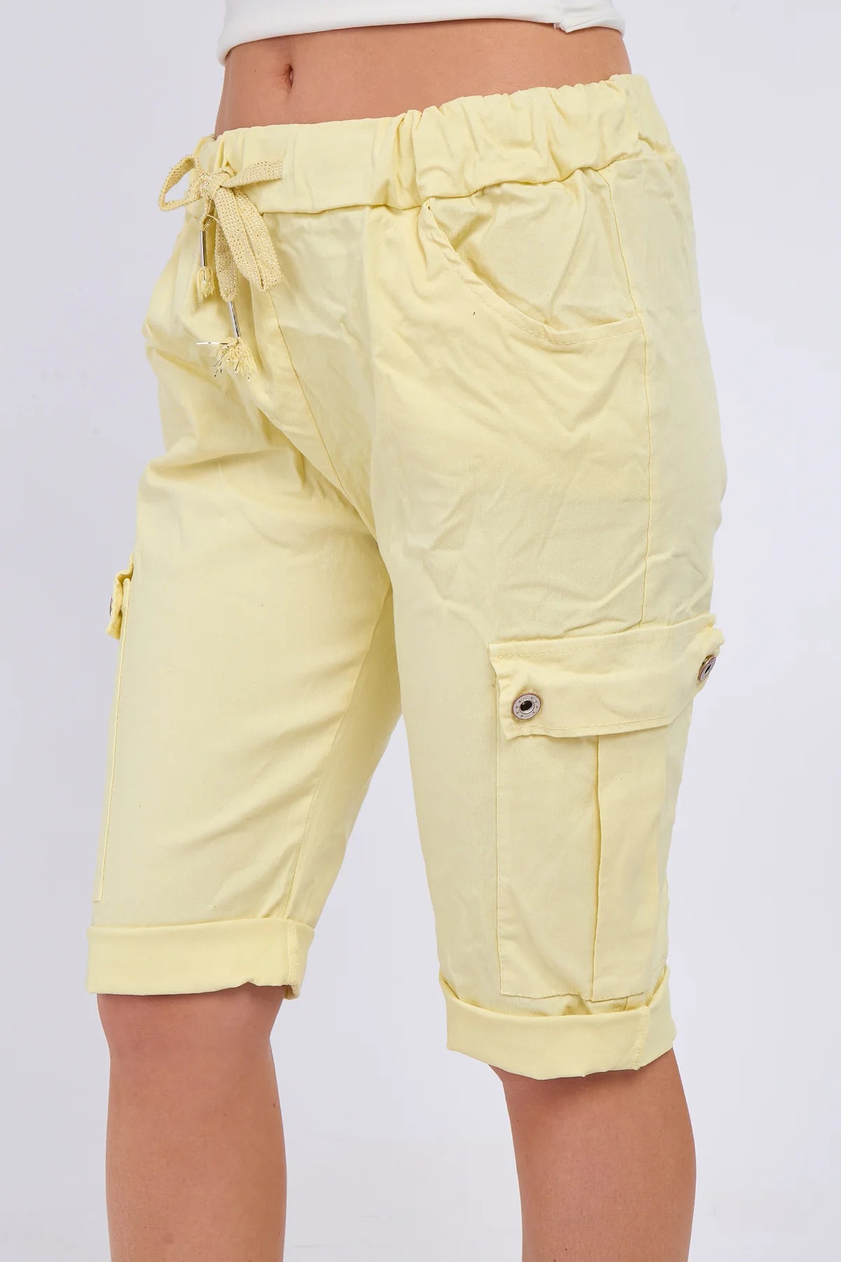 Italian Cargo Magic shorts for women